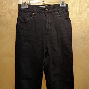 ROLLA'S Original Hi-Rise Straight Black 25